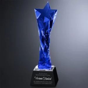 Twisted Indigo Crystal Star Award